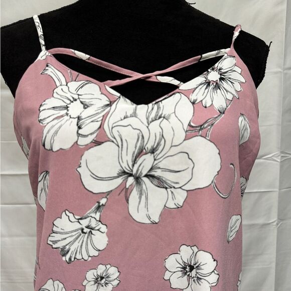 💎 Love Fire Floral Mini Dress Rose - Picture 4 of 9